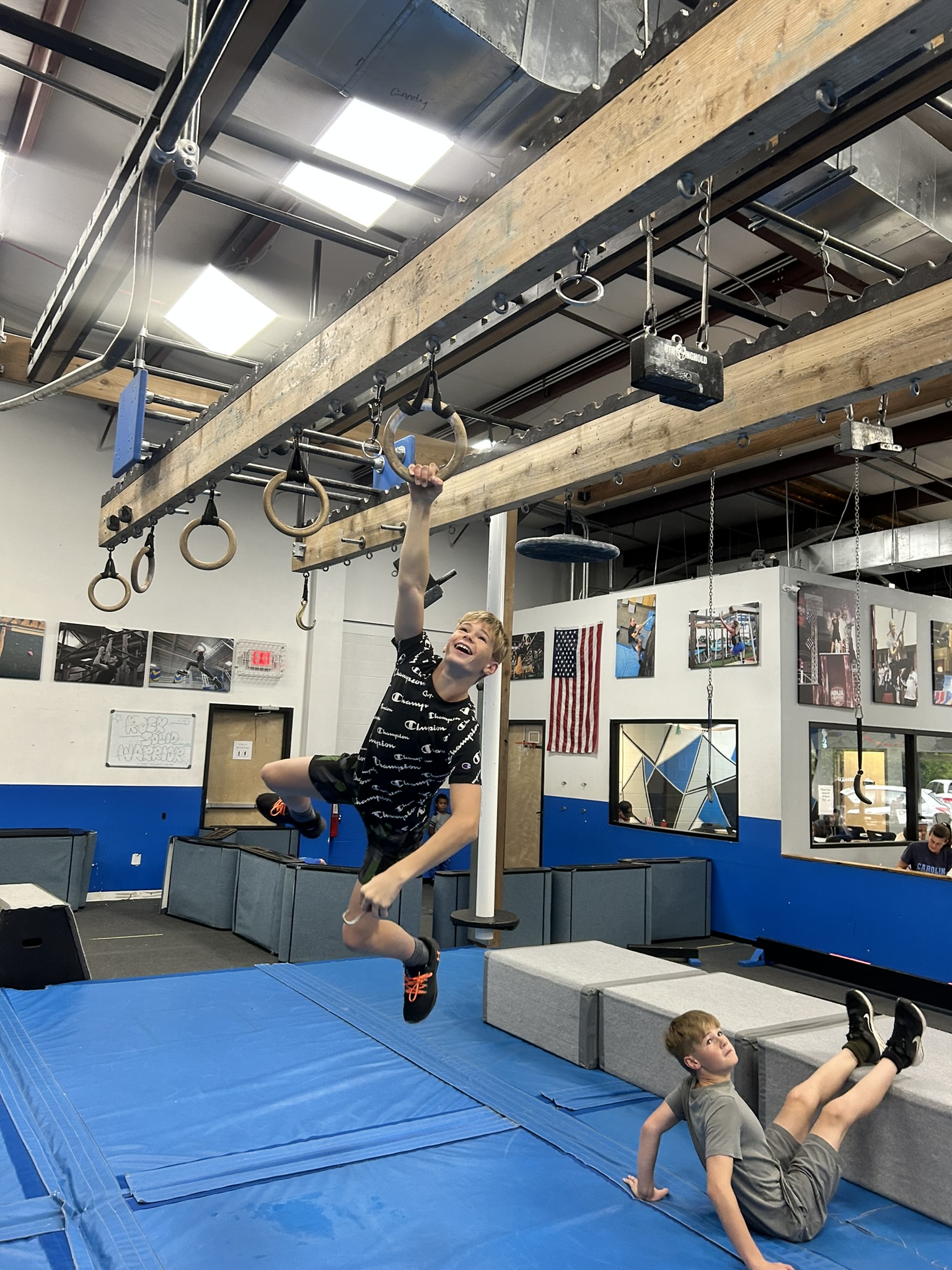 ninja warrior teen and adult classes, Rock Solid Warrior